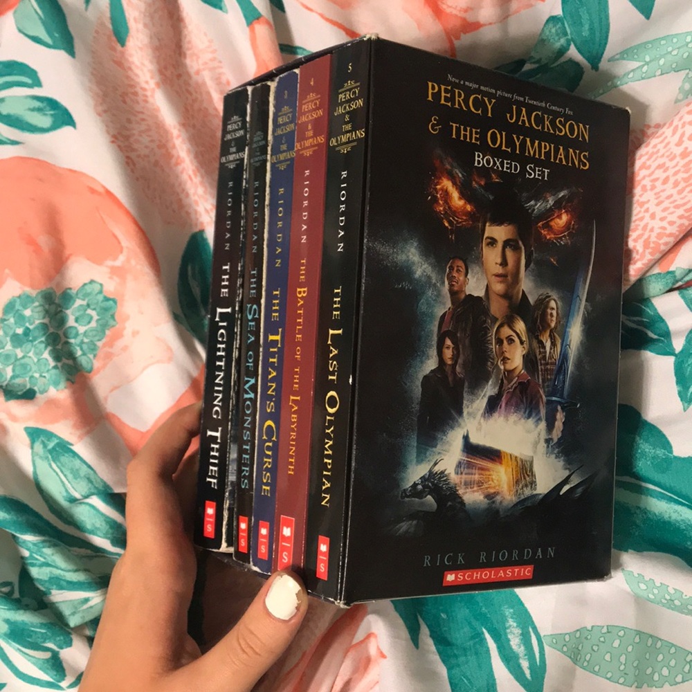 Percy Jackson & The Olympians 5 Book Set